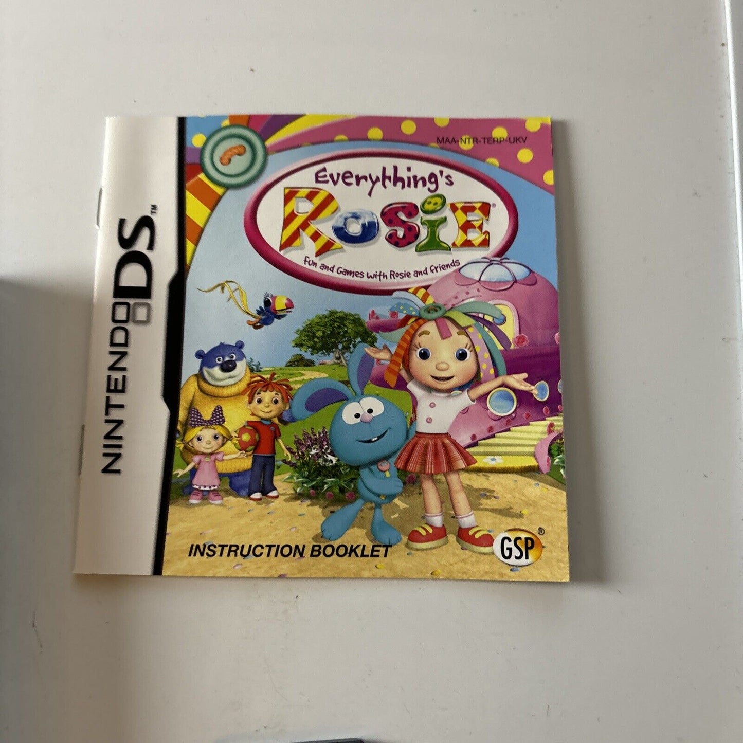 Everything's Rosie Nintendo DS Manual