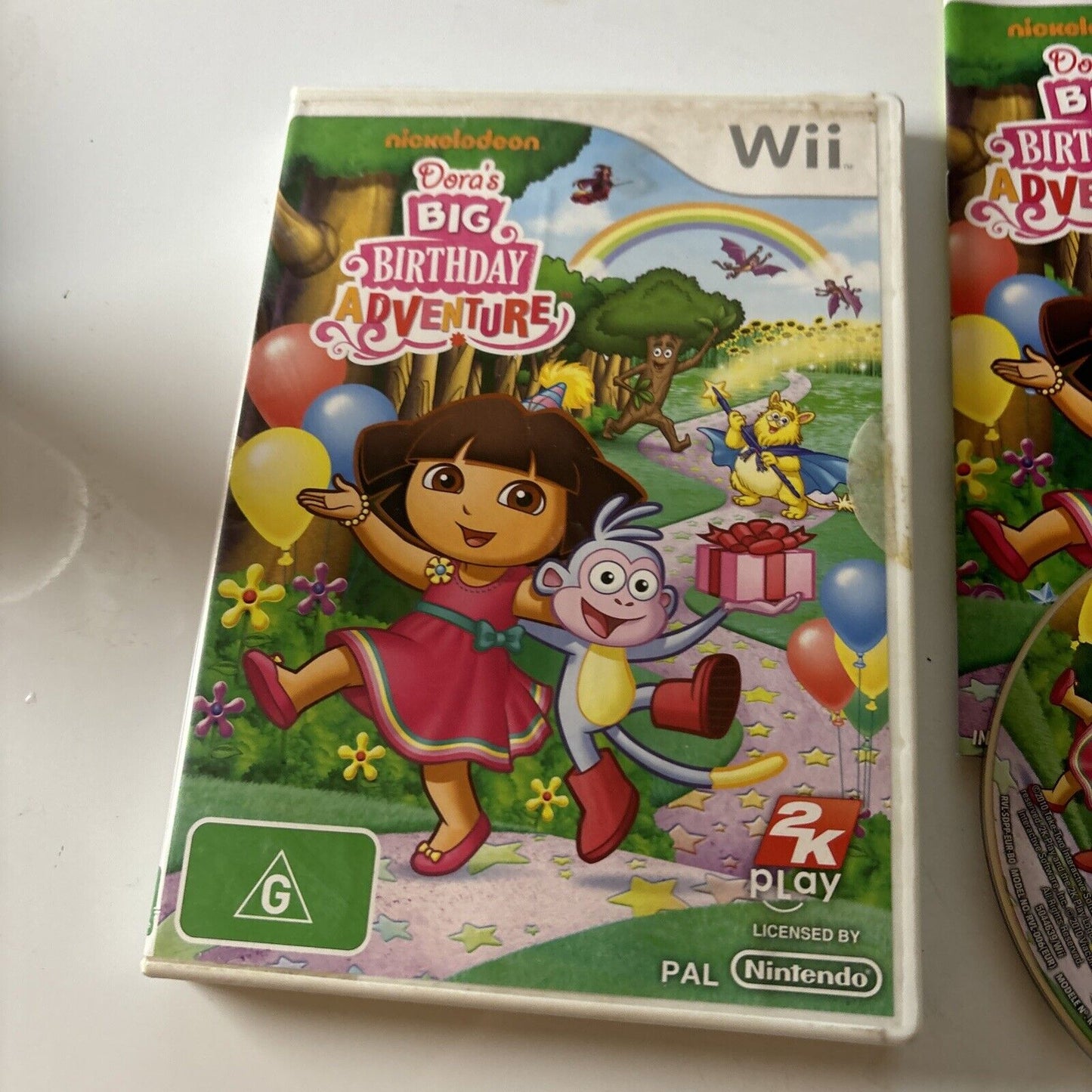 Dora's Big Birthday Adventure Nintendo Wii With Manual PAL