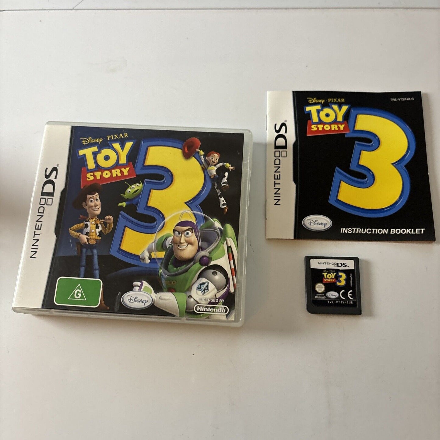 Toy Story 3 The Video Game - Nintendo DS - Complete with Manual Disney Pixar
