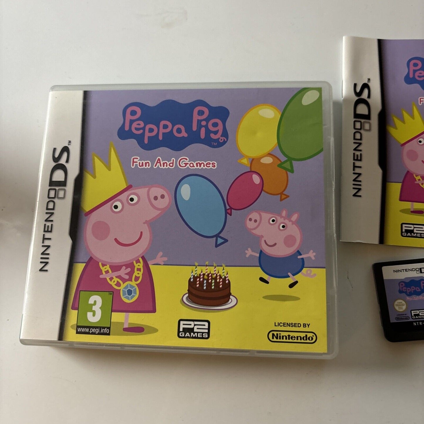 Peppa Pig Fun And Games Nintendo DS Manual