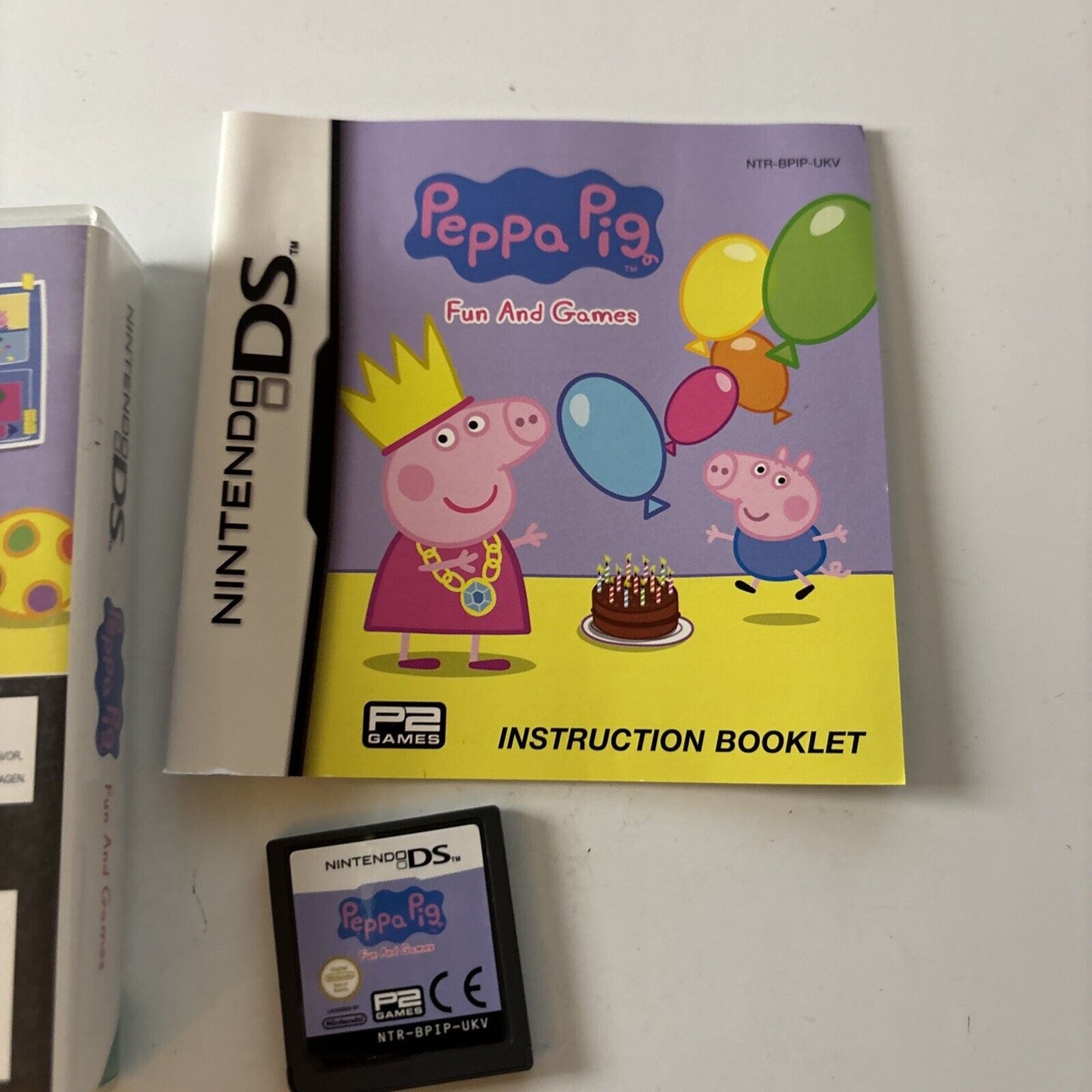 Peppa Pig Fun And Games Nintendo DS Manual