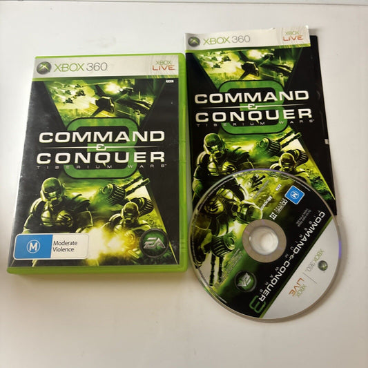 Command and Conquer 3 Tiberium Wars Xbox 360 Games Complete With Manual Pal