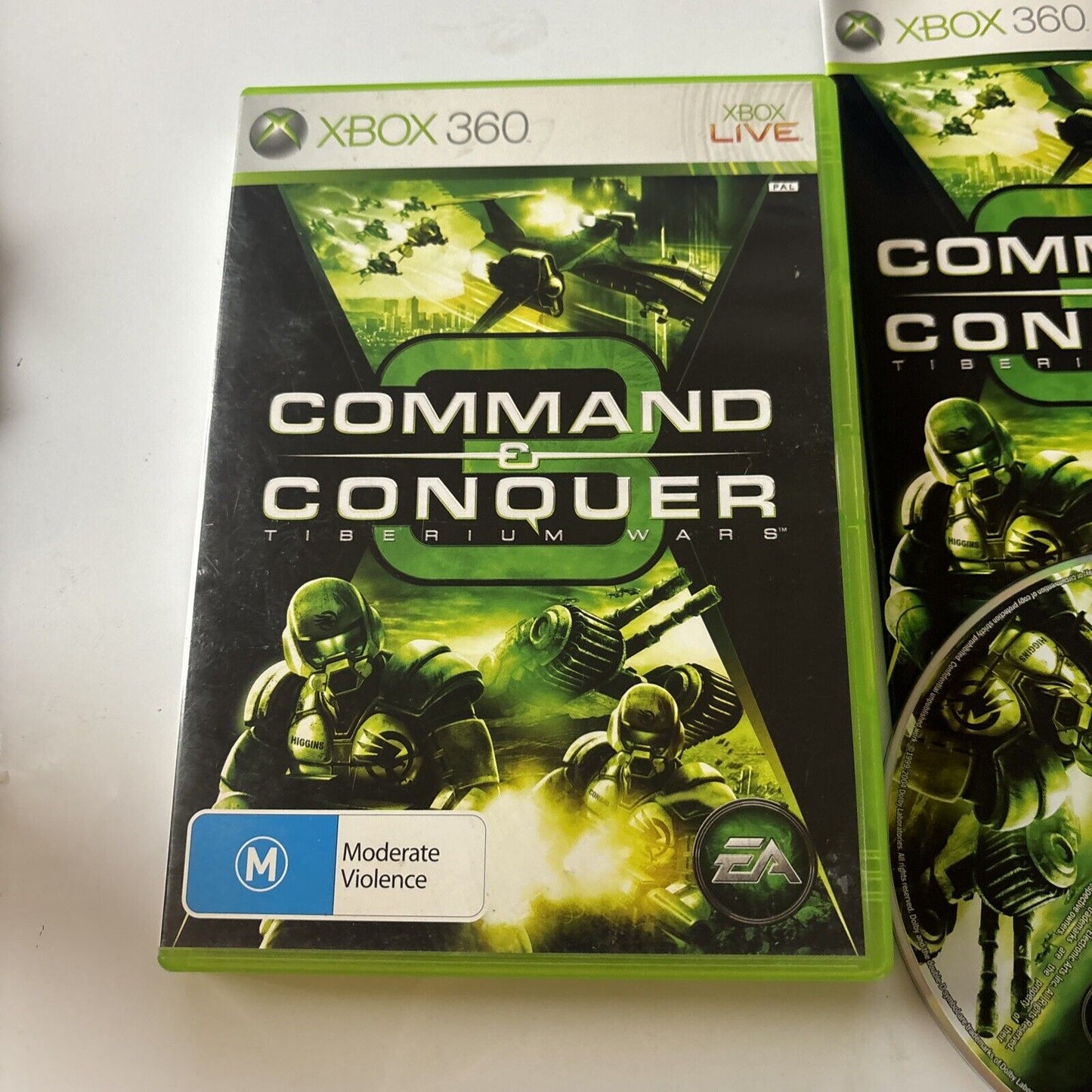 Command and Conquer 3 Tiberium Wars Xbox 360 Games Complete With Manual Pal