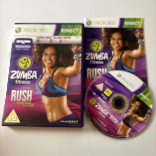 Zumba Fitness Rush - Xbox 360 Manual PAL