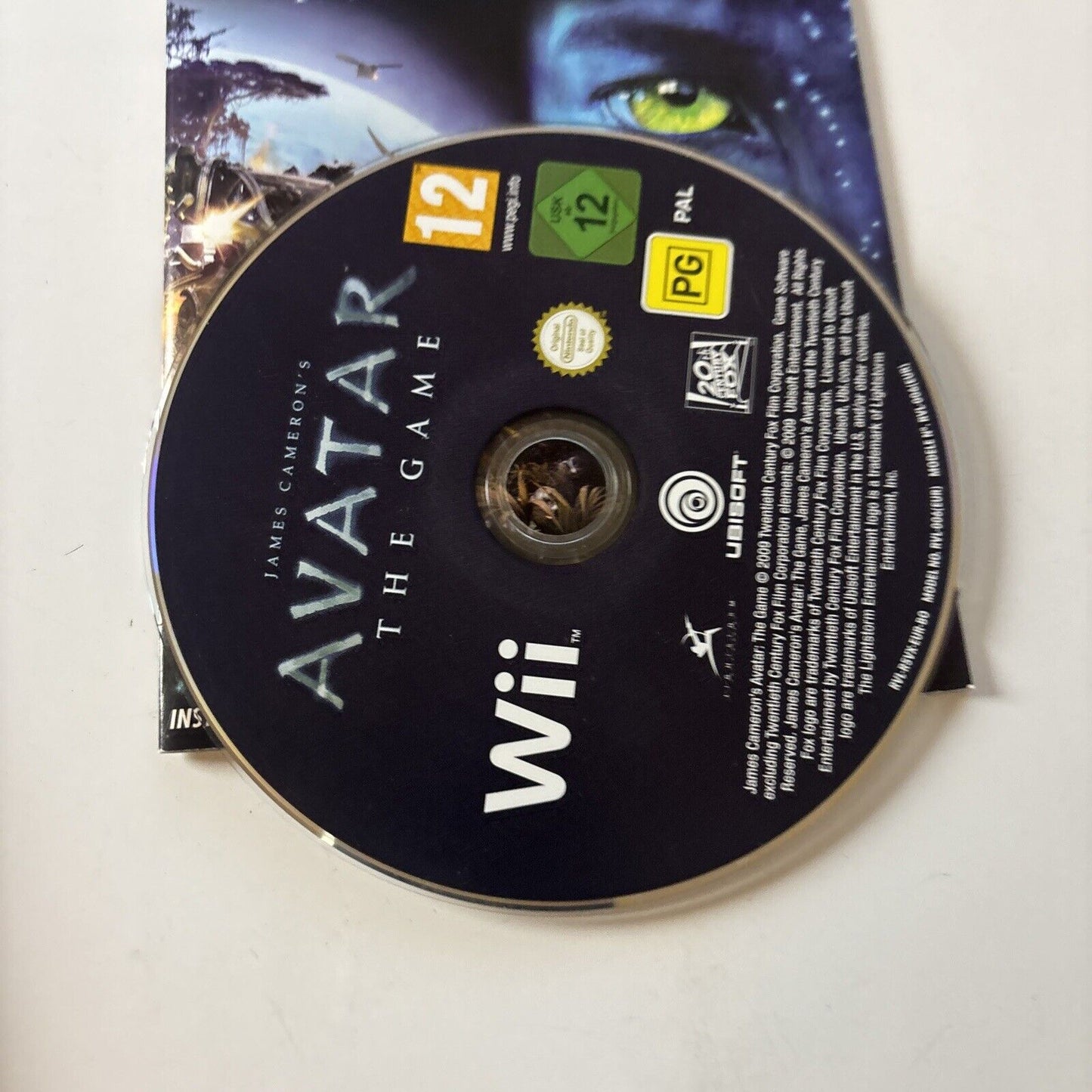 James Cameron's Avatar: The Game - Nintendo Wii Game Manual PAL