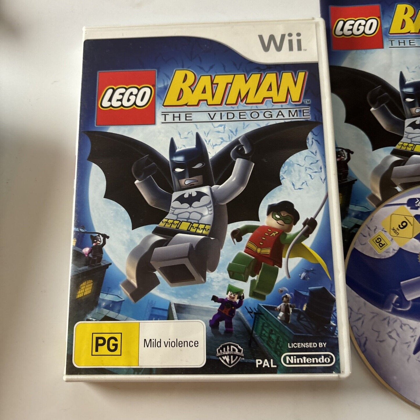 LEGO Batman The Videogame (Nintendo Wii) Manual PAL