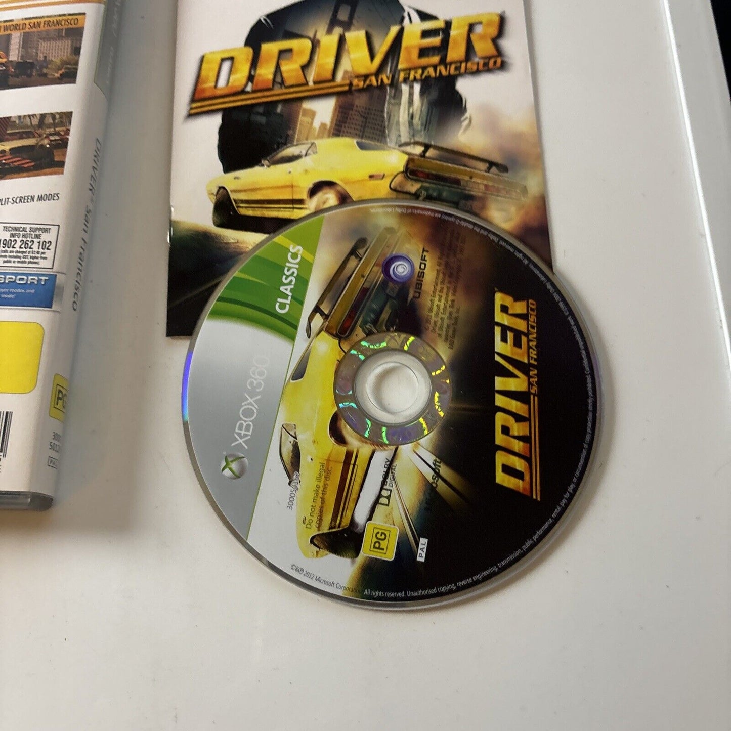 Driver: San Francisco Xbox 360 PAL Complete With Manual