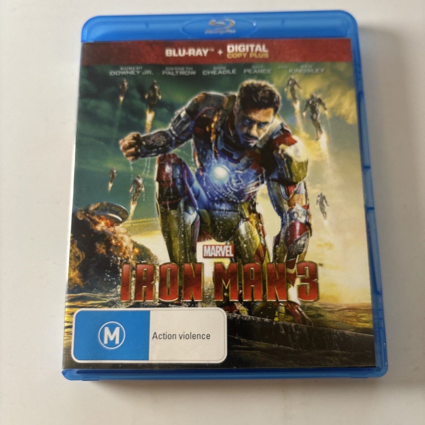 Ironman 3 (Blu-ray, 2013) Robert Downey Jr. All Regions