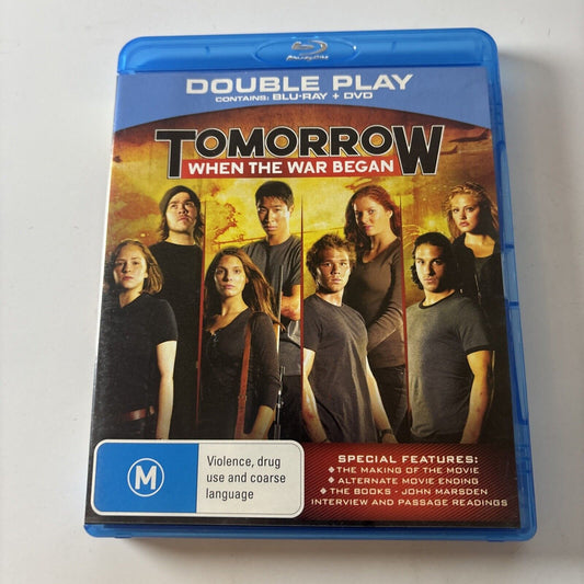 Tomorrow When the War Began (Blu-ray + DVD, 2010) Colin Friels Region B