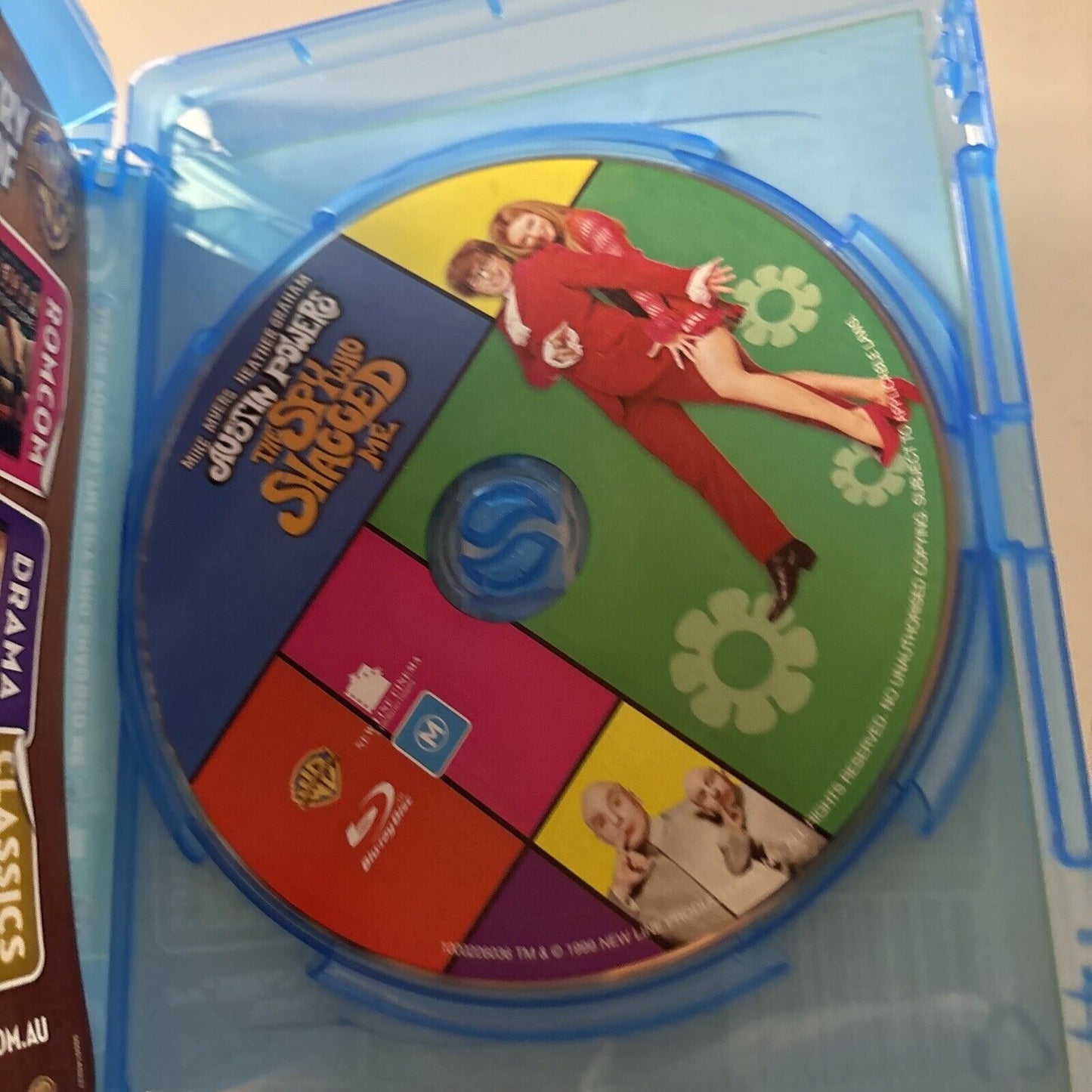 Austin Powers - The Spy Who Shagged Me (Blu-ray, 1998) Mike Myers Region B