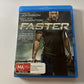 Faster (Blu-ray, 2010) Billy Bob Thornton, Dwayne Johnson All Regions