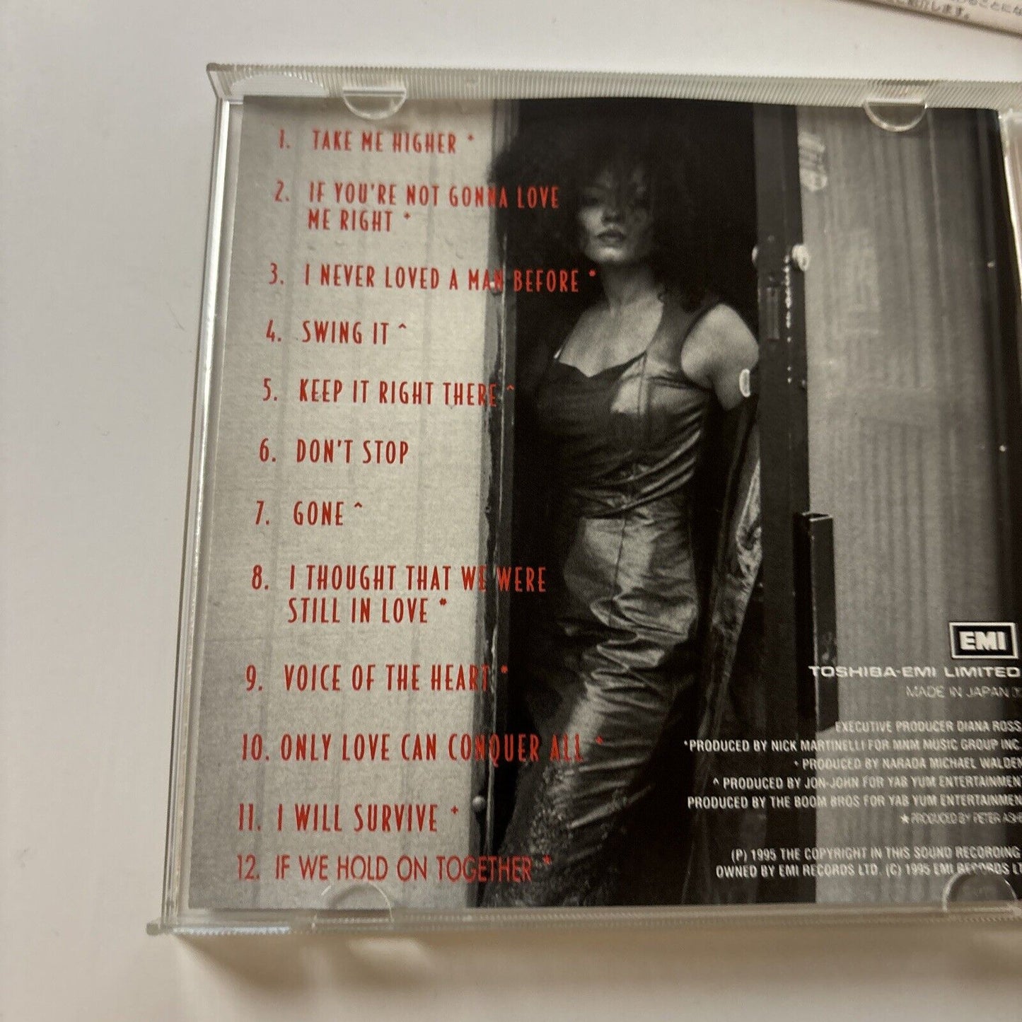 Diana Ross - Take Me Higher (CD, 1995)  Japan TOCP-8655