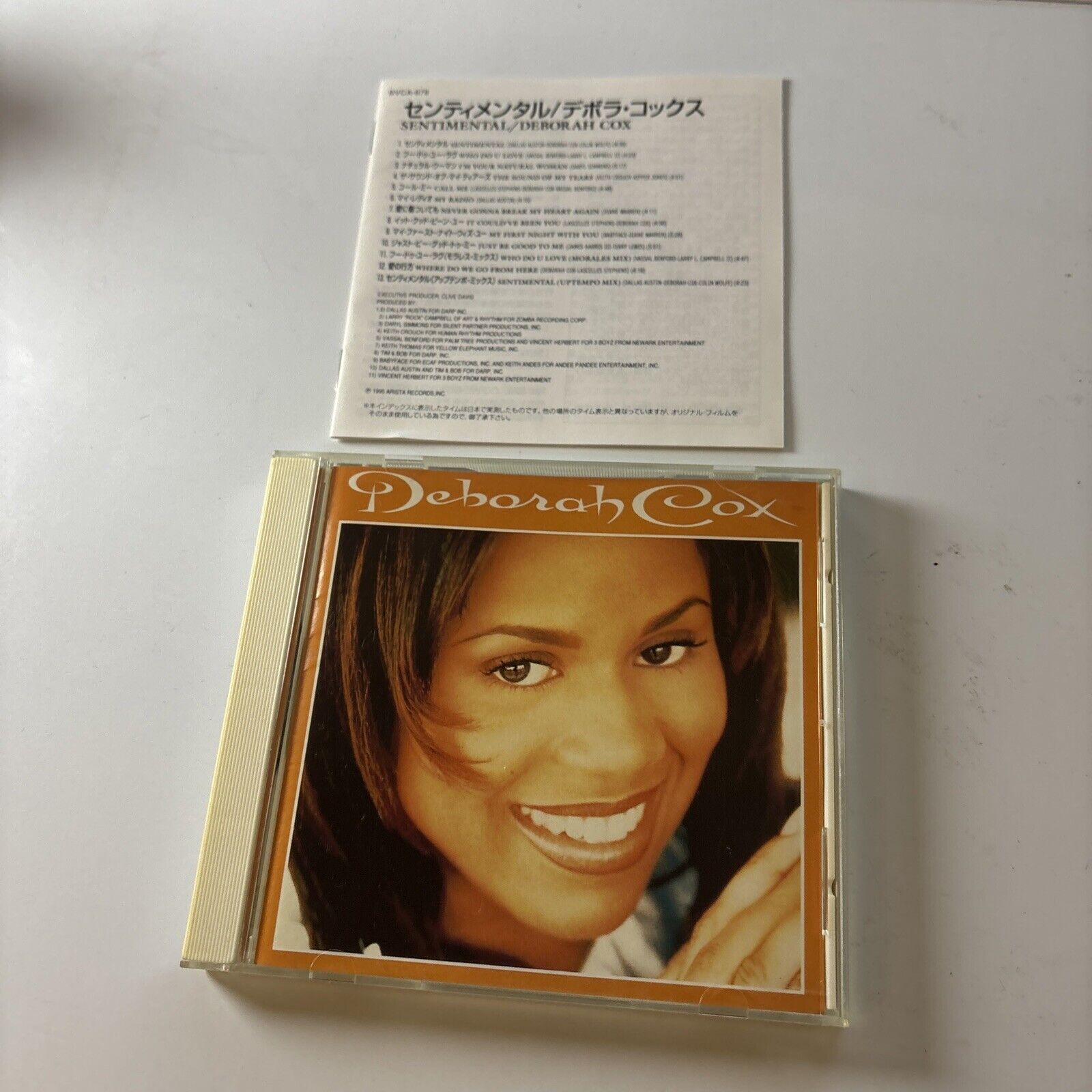 Deborah Cox - Deborah Cox (CD, 1995) Japan BVCA-678 – Retro Unit