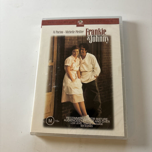 Frankie & Johnny (DVD, 1991) Al Pacino, Michelle Pfeiffer Region 4 *New Sealed*