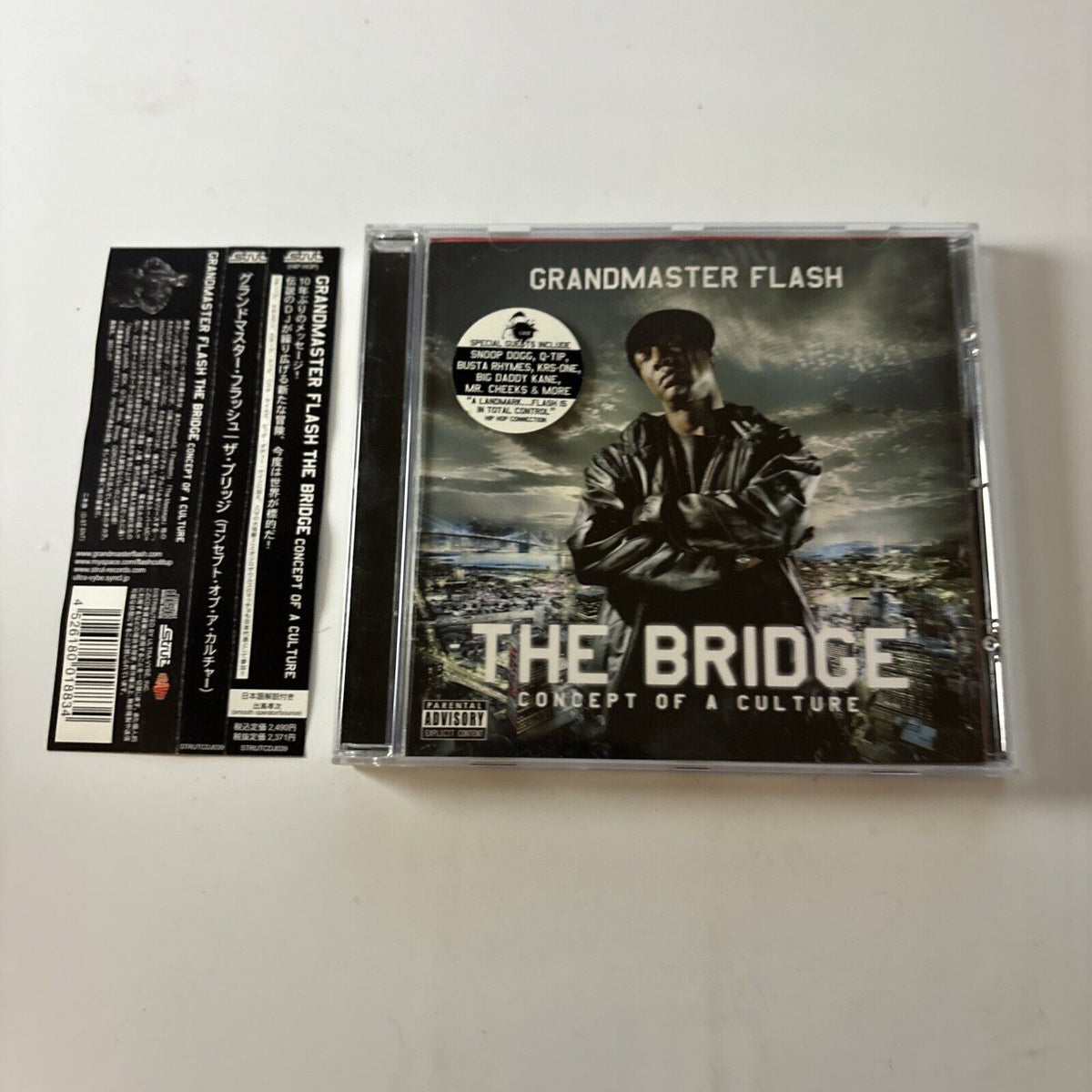 Bridge Grandmaster Grandmaster Flash - The Bridge (CD, 2009) Japan Obi strut039cd – Retro Unit