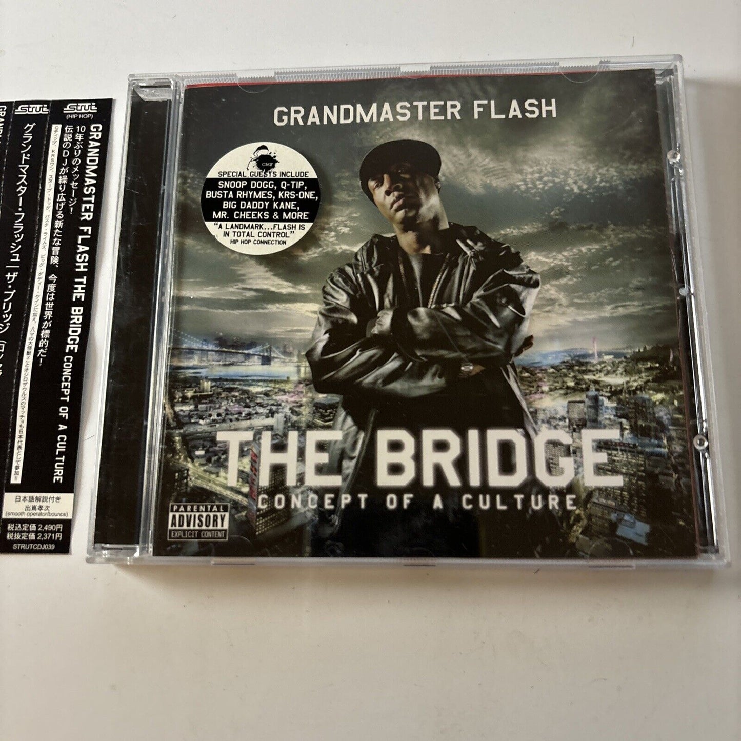 Grandmaster Flash - The Bridge (CD, 2009) Japan Obi strut039cd