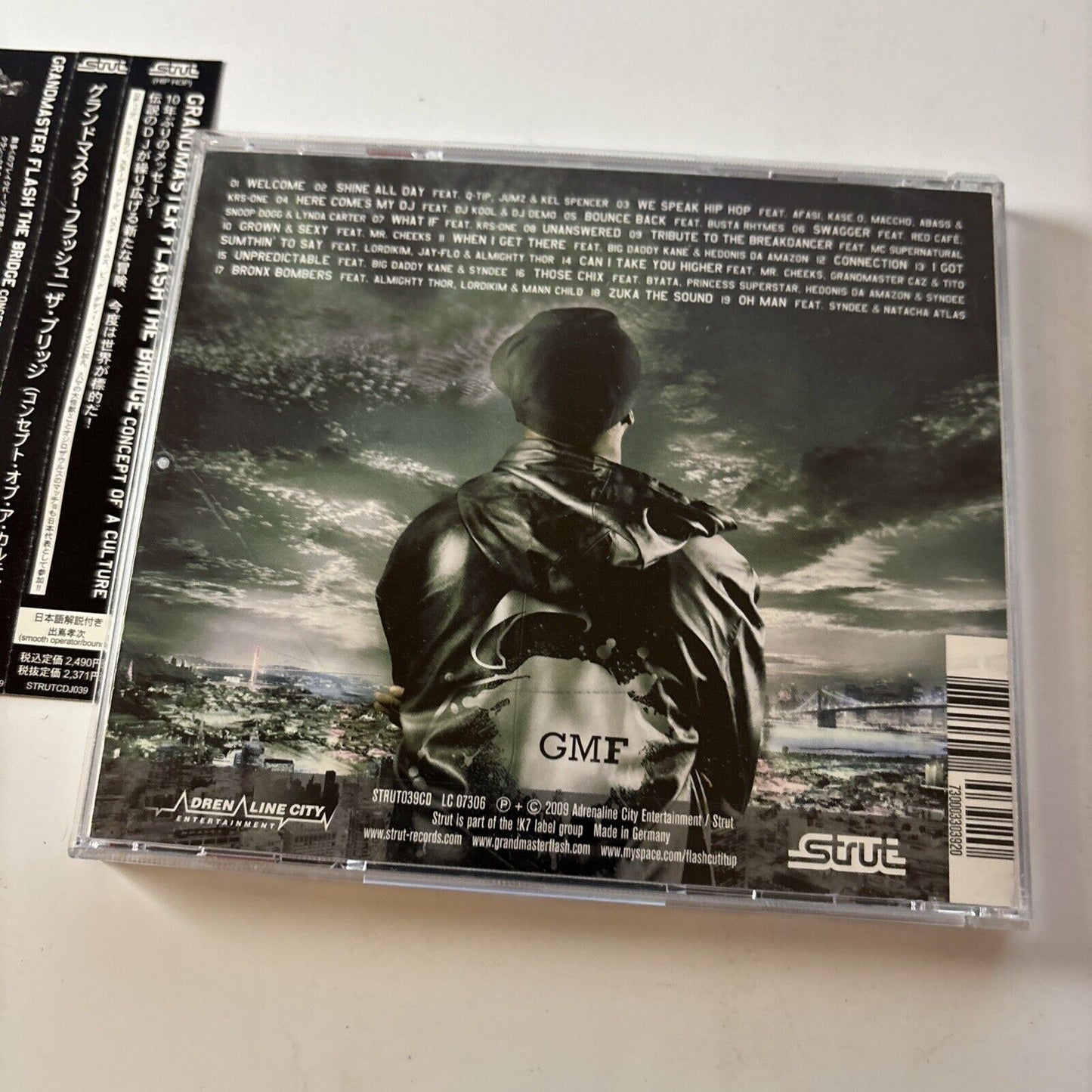 Grandmaster Flash - The Bridge (CD, 2009) Japan Obi strut039cd