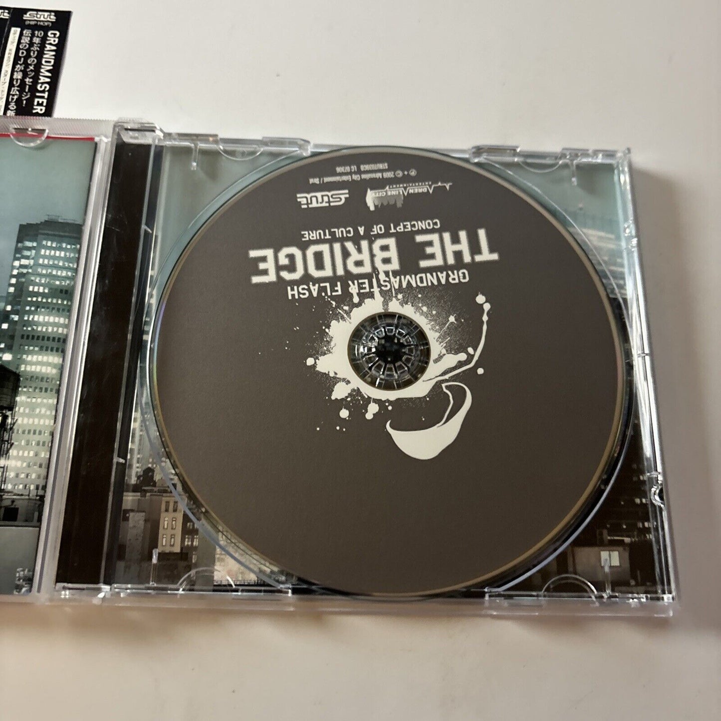 Grandmaster Flash - The Bridge (CD, 2009) Japan Obi strut039cd