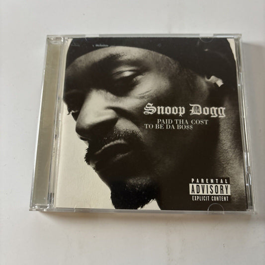 Snoop Dogg - Paid Tha Cost To Be Da Bo$$ (CD, 2002) USA Priority Records