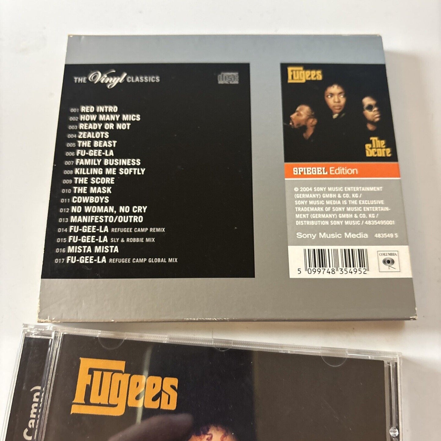 Fugees - The Score (Spiegel Edition) (CD, 1996) 483549 2