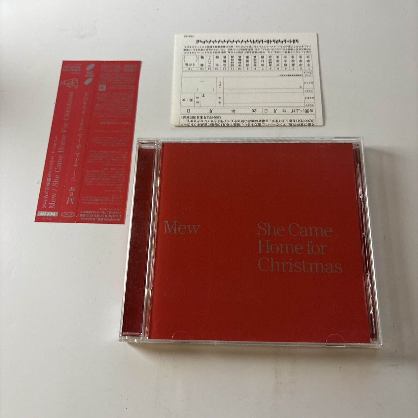 Mew - She Came Home For Christmas (CD, 2003) Japan Obi EICP-299