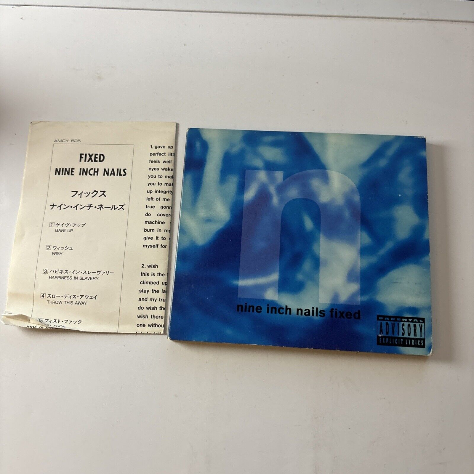Nine Inch Nails - Fixed (CD, 1992) Japan amcy-525 – Retro Unit