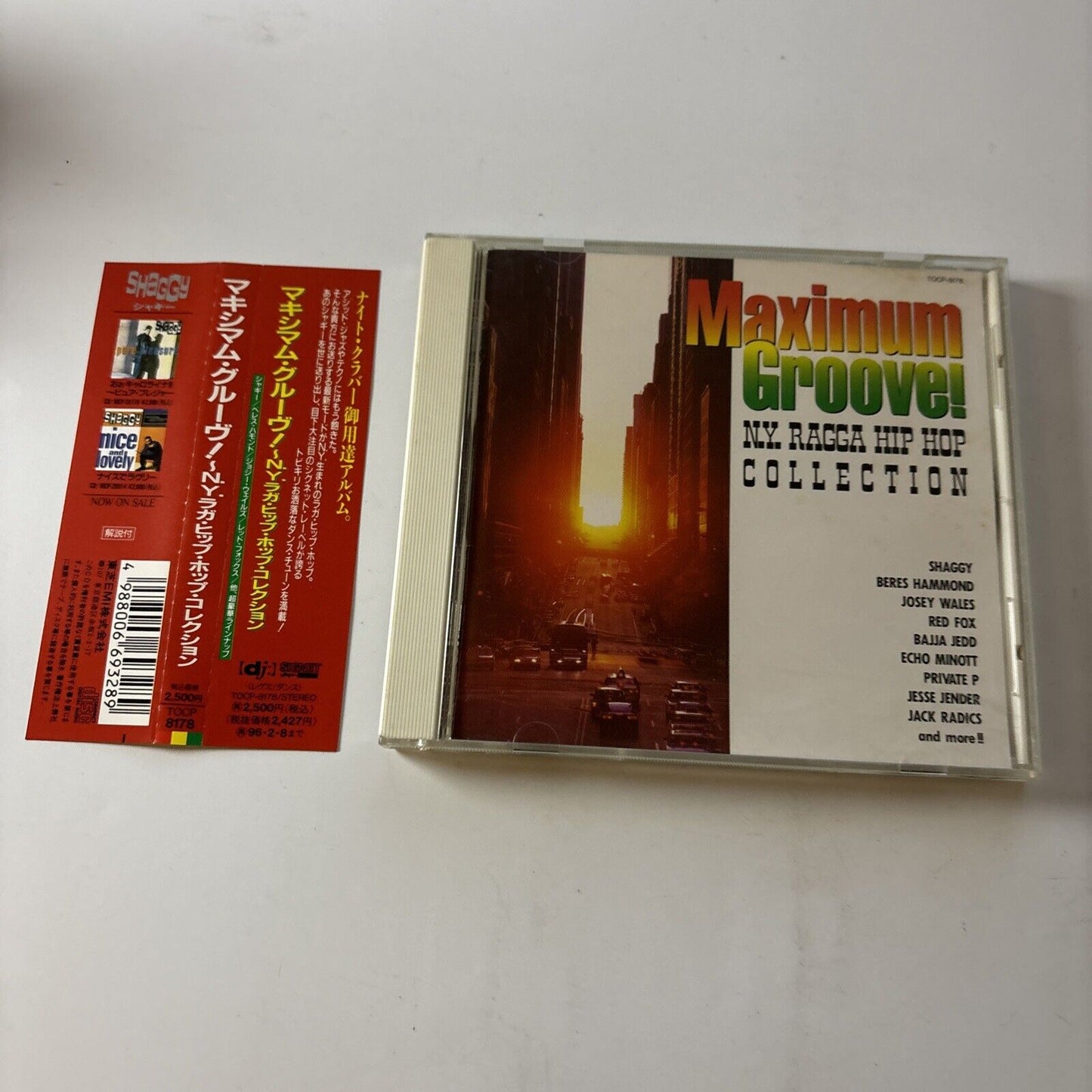 Maximum Groove! NY Ragga Hip Hop Collection (CD, 1994) Japan tocp-8178 Obi