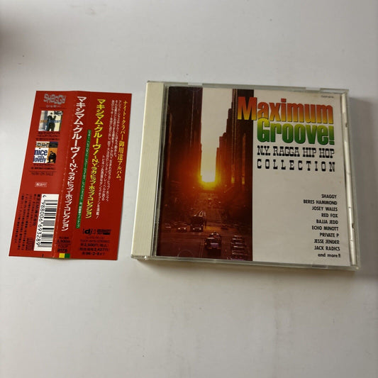 Maximum Groove! NY Ragga Hip Hop Collection (CD, 1994) Japan tocp-8178 Obi
