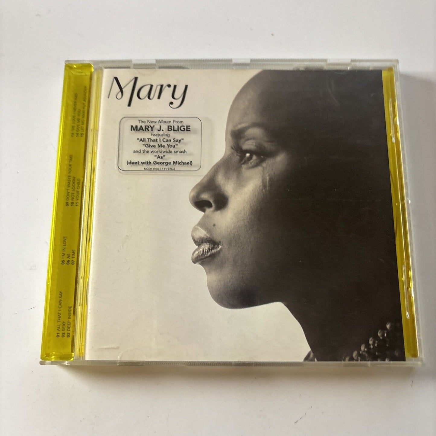 Mary J. Blige - Mary (CD, 1999) USA MCD11976