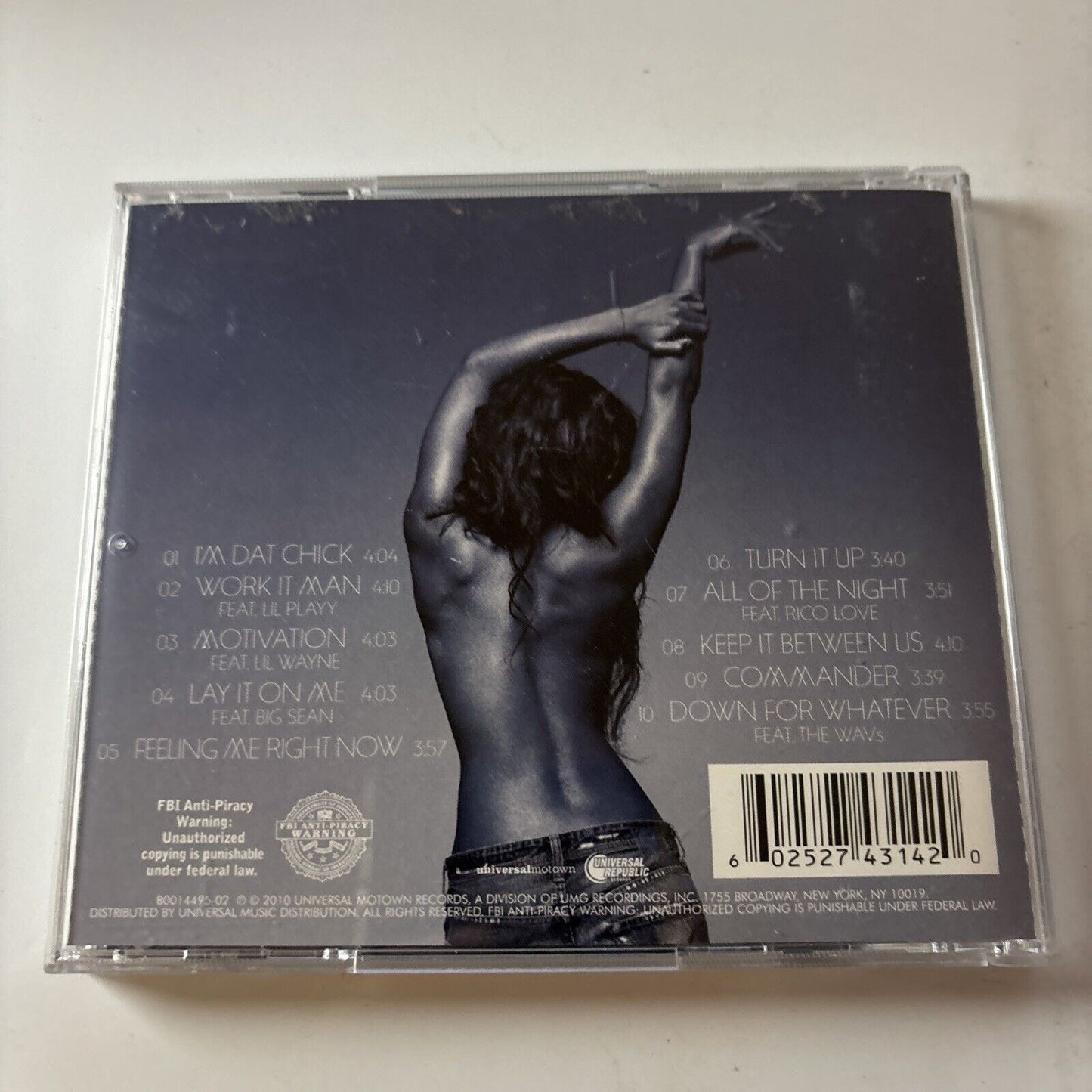 Kelly Rowland - Here I Am (CD, 2011) Universal Motown B0014495-02