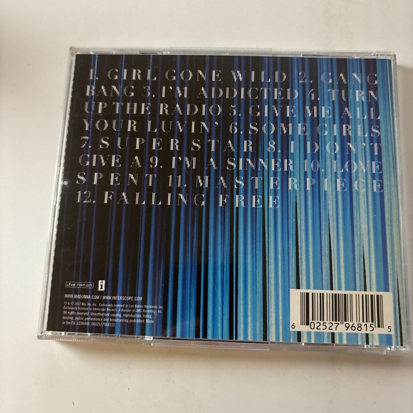 Madonna - MDNA (CD, 2012) Interscope