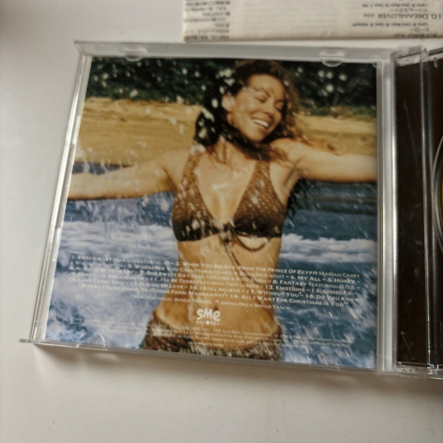 Mariah - #1's (CD, 1998) Japan SME Records SRCs-8820