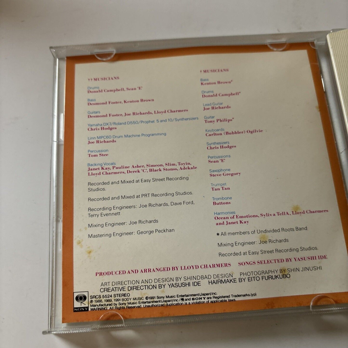 Janet Kay - Lovin' You (CD, 2012) Japan & SRC-5524 Reggae Best Of J.K.