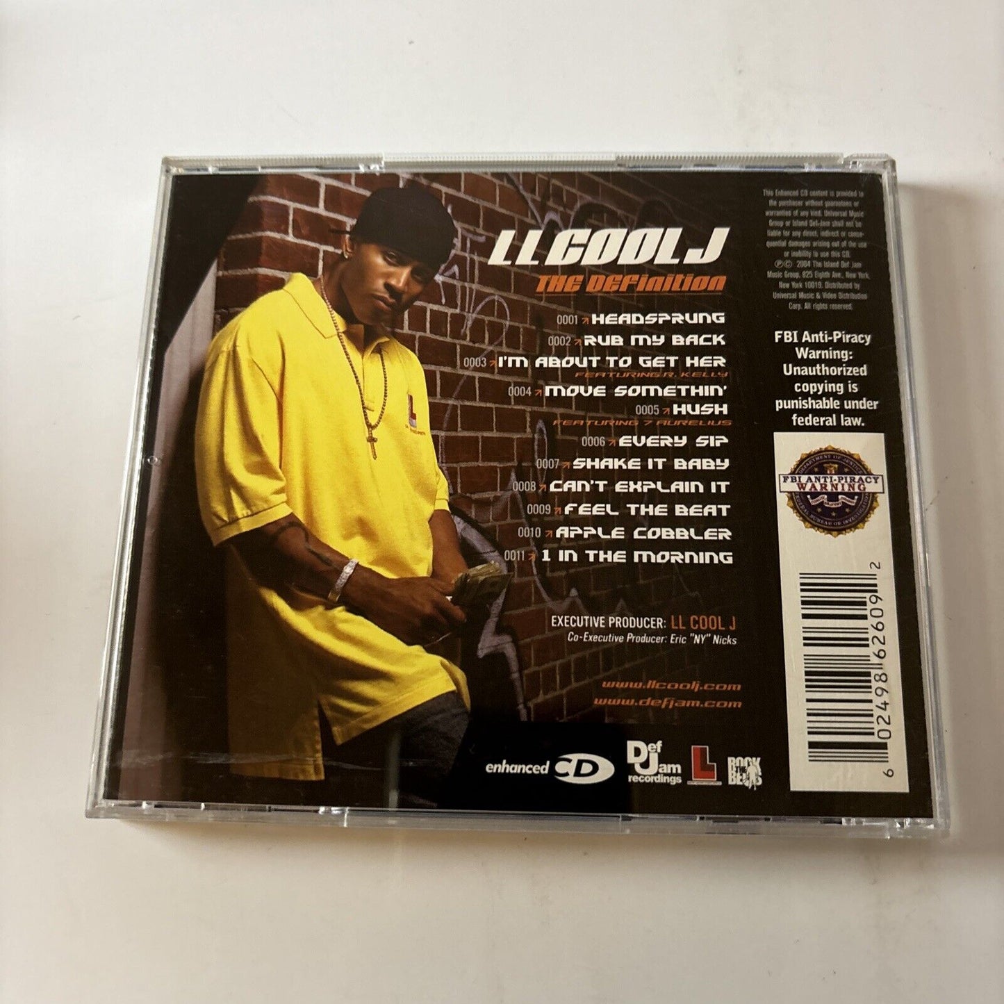 LL Cool J - The Definition (CD, 2004) Def Jam Recordings B0002939-02
