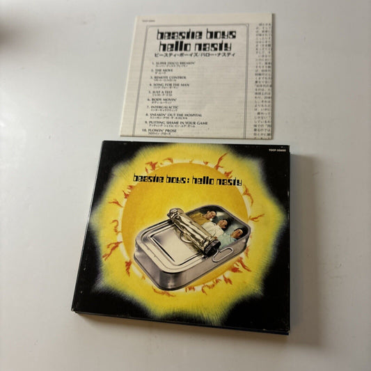 Beastie Boys - Hello Nasty (CD, 1998) Japan & tocp-50600 Capitol Records