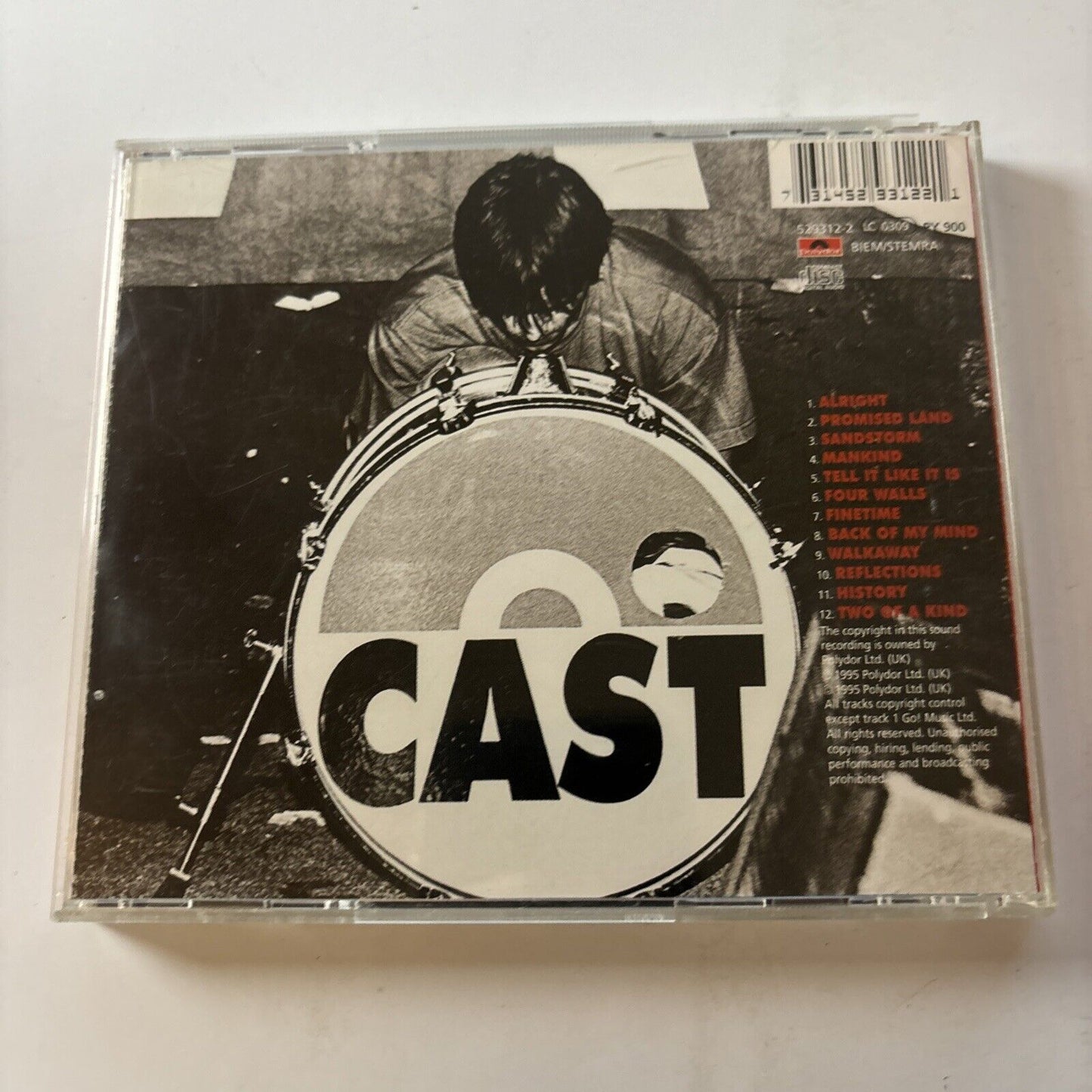 Cast - All Change (CD, 1995) UK Polydor 529312-2