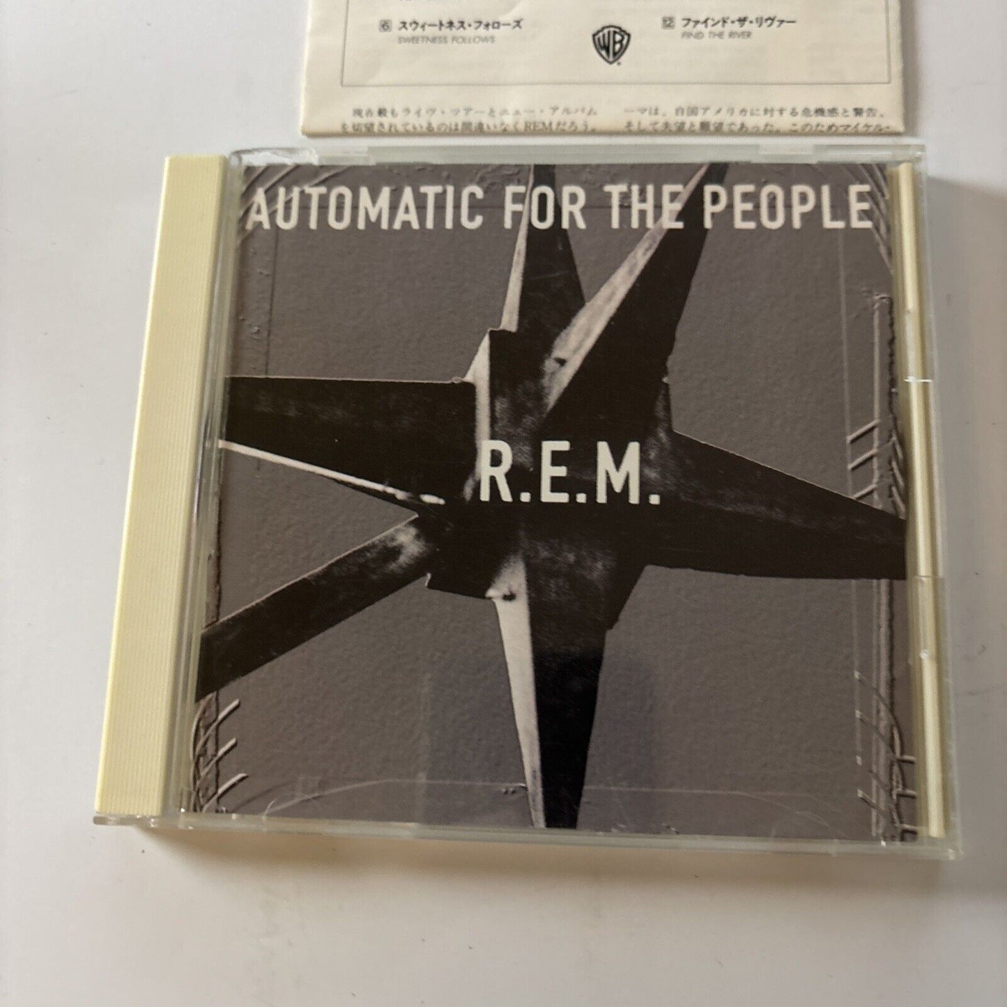 R.E.M. - Automatic For The People (CD, 1998) Japan wpcr-2285
