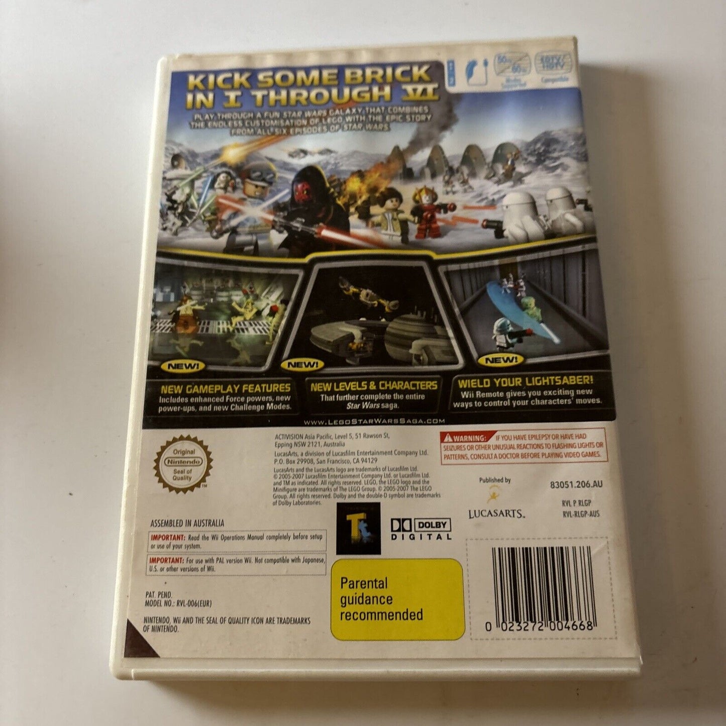 Lego Star Wars: The Complete Saga (Nintendo Wii)  PAL