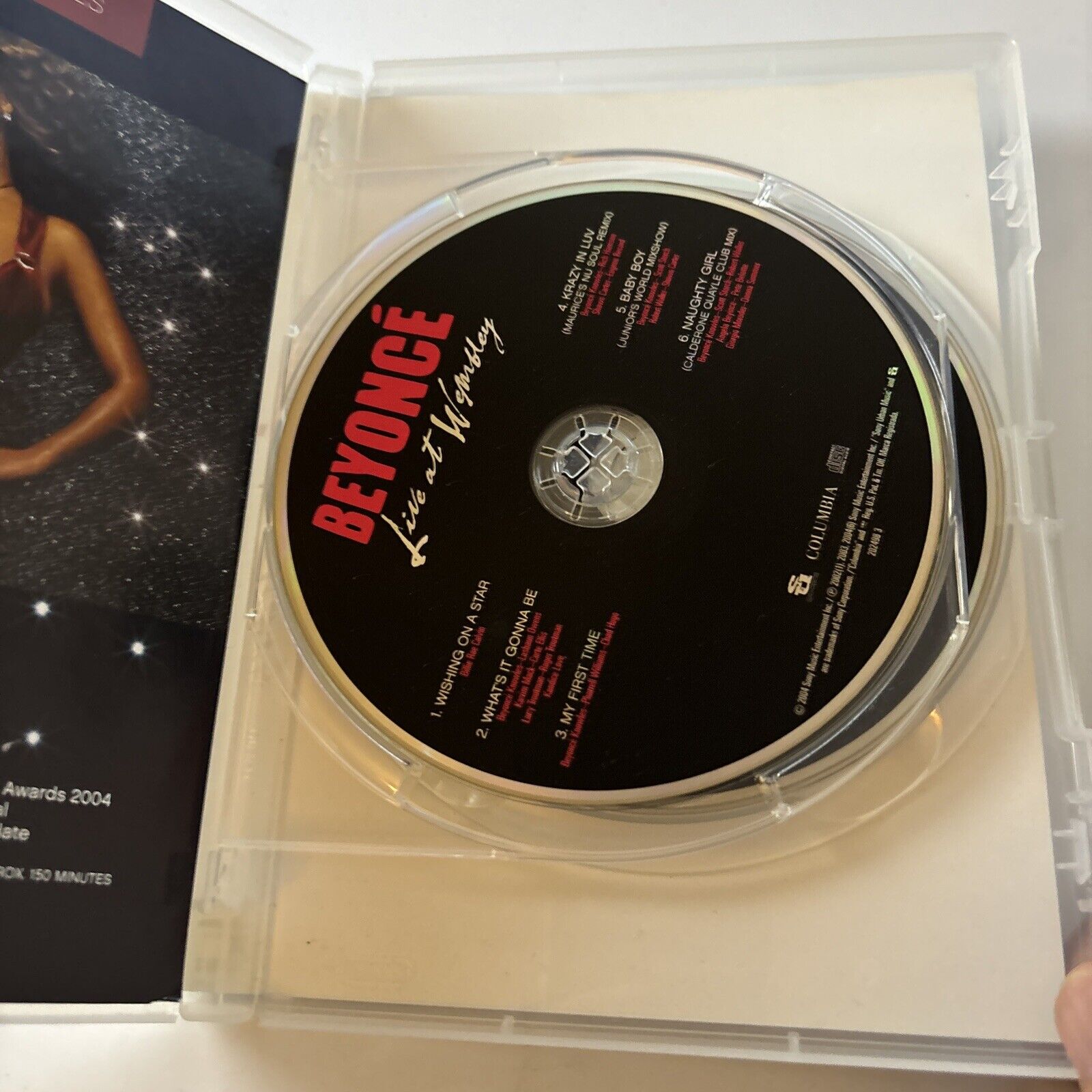 Beyonce Live at Wembley (DVD + CD, 2004, 2-Disc) All Regions