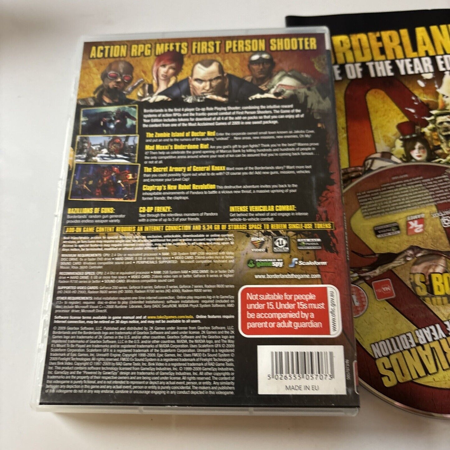 Borderlands - Game of the Year Edition (PC DVD-Rom Game)