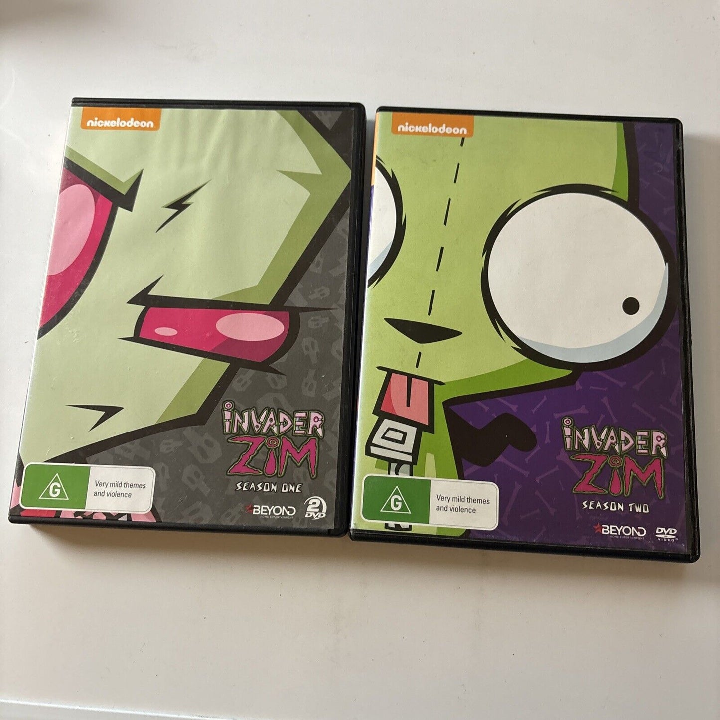Invader Zim - Season 1 & 2 (DVD, 2015, 2-Disc) Region 4
