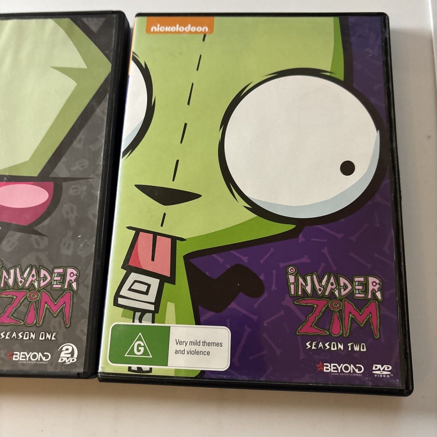 Invader Zim - Season 1 & 2 (DVD, 2015, 2-Disc) Region 4