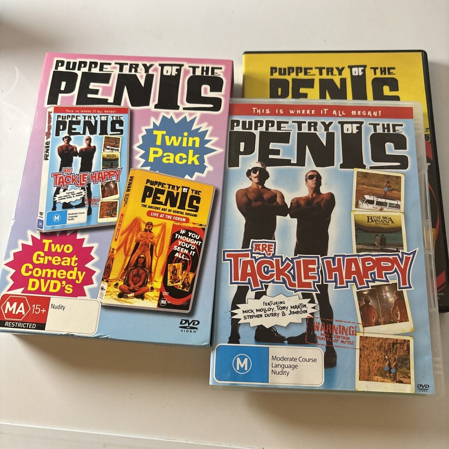 Puppetry of the Penis (Tackle Happy / Live at the Forum) (DVD, 2004) All Regions