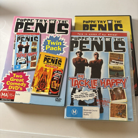 Puppetry of the Penis (Tackle Happy / Live at the Forum) (DVD, 2004) All Regions