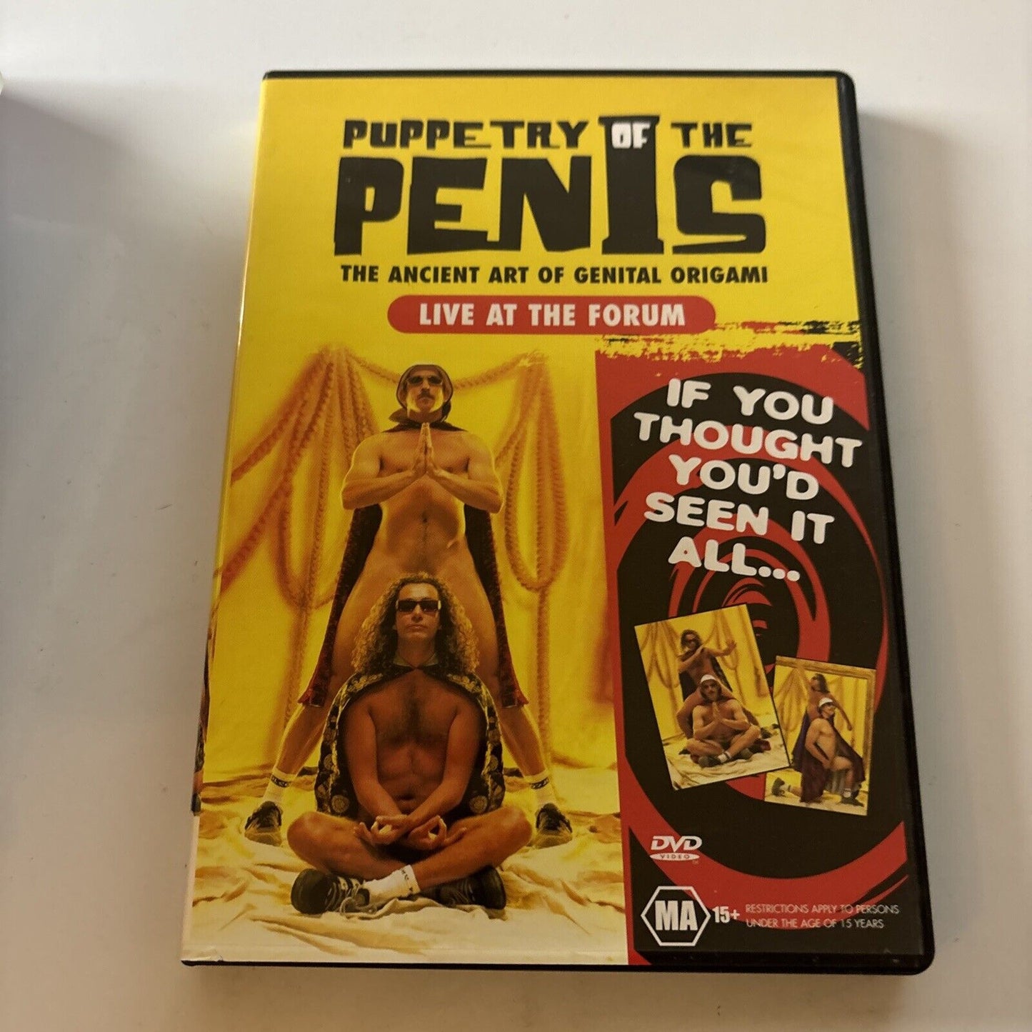 Puppetry of the Penis (Tackle Happy / Live at the Forum) (DVD, 2004) All Regions