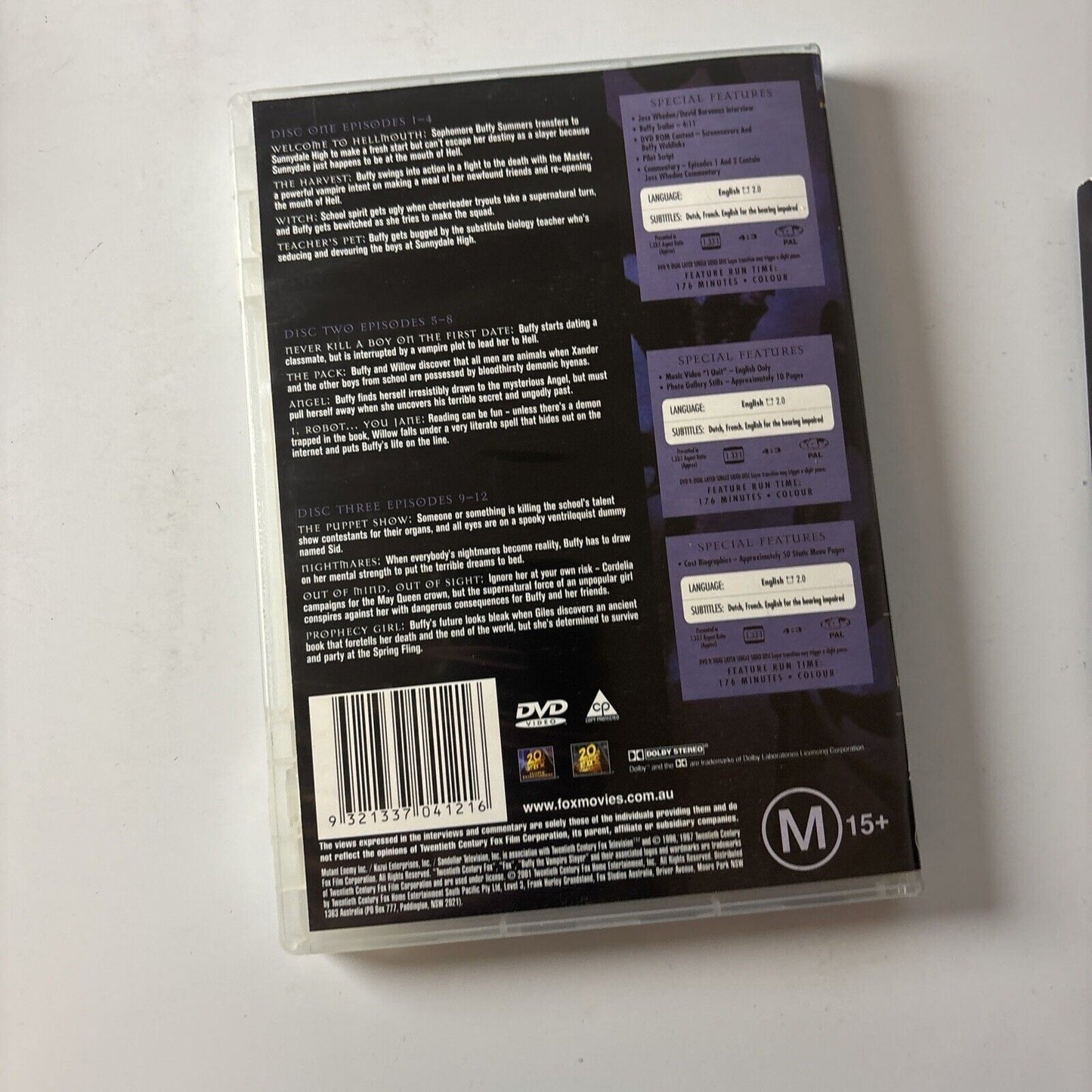 Buffy The Vampire Slayer - Complete Collectors Tin Set (DVD, 39-Disc) Region 4