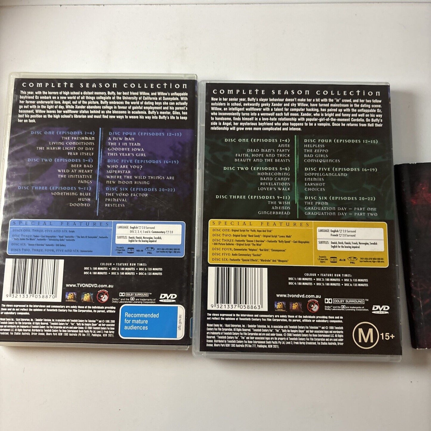 Buffy The Vampire Slayer - Complete Collectors Tin Set (DVD, 39-Disc) Region 4