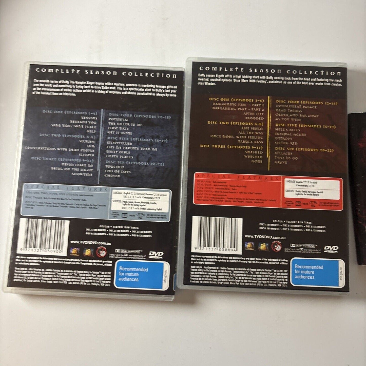 Buffy The Vampire Slayer - Complete Collectors Tin Set (DVD, 39-Disc) Region 4