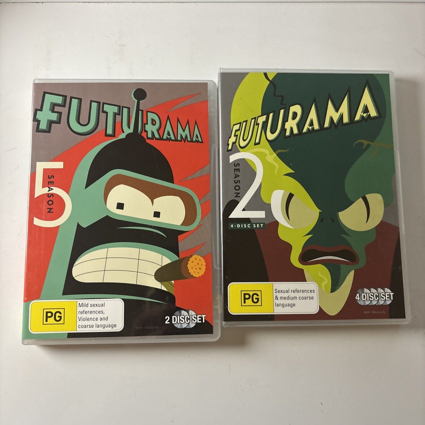 Futurama - The Complete Series (DVD, 2017, 27-Disc) Region 4