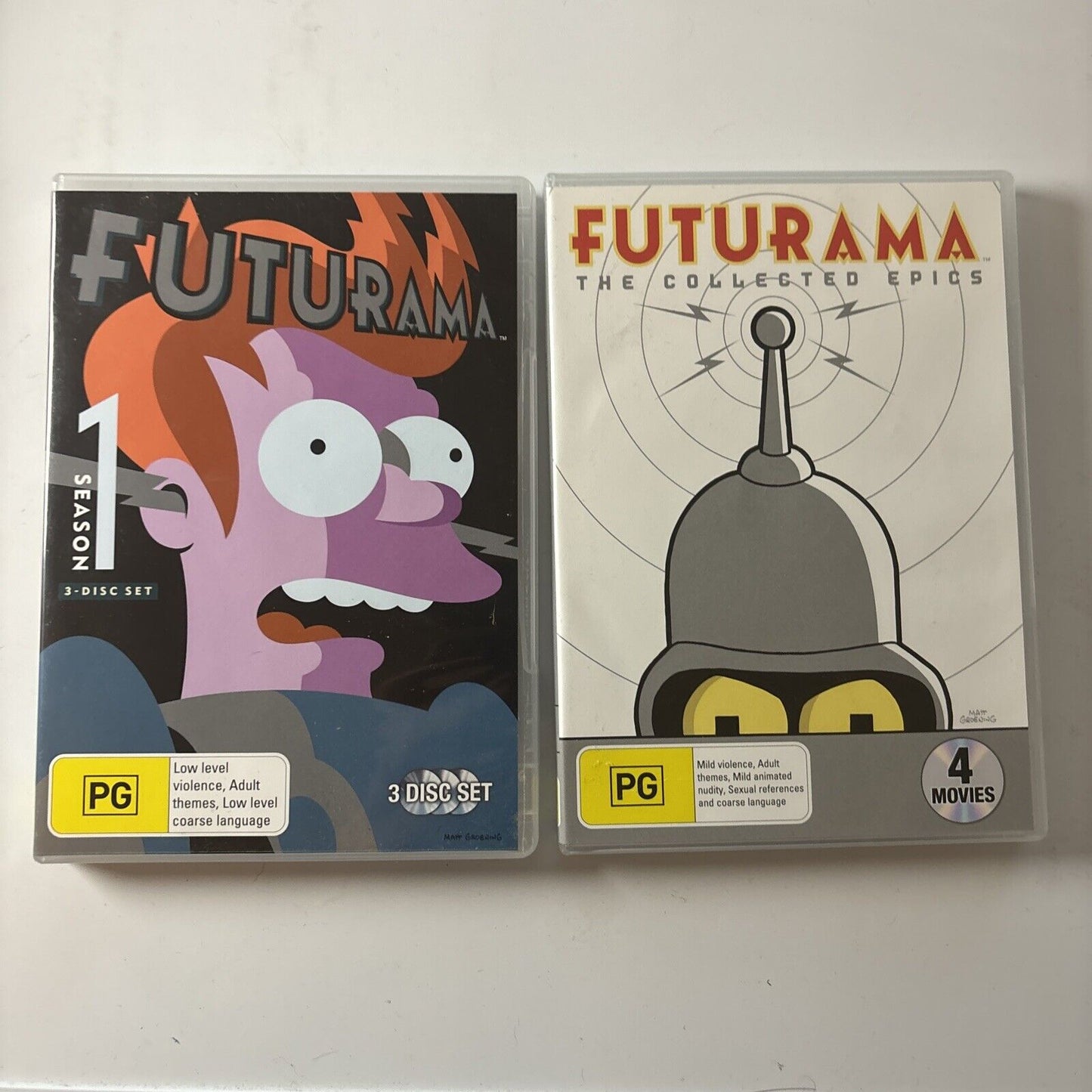 Futurama - The Complete Series (DVD, 2017, 27-Disc) Region 4